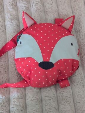 Mini Boden Fox Foldable Rain Jacket